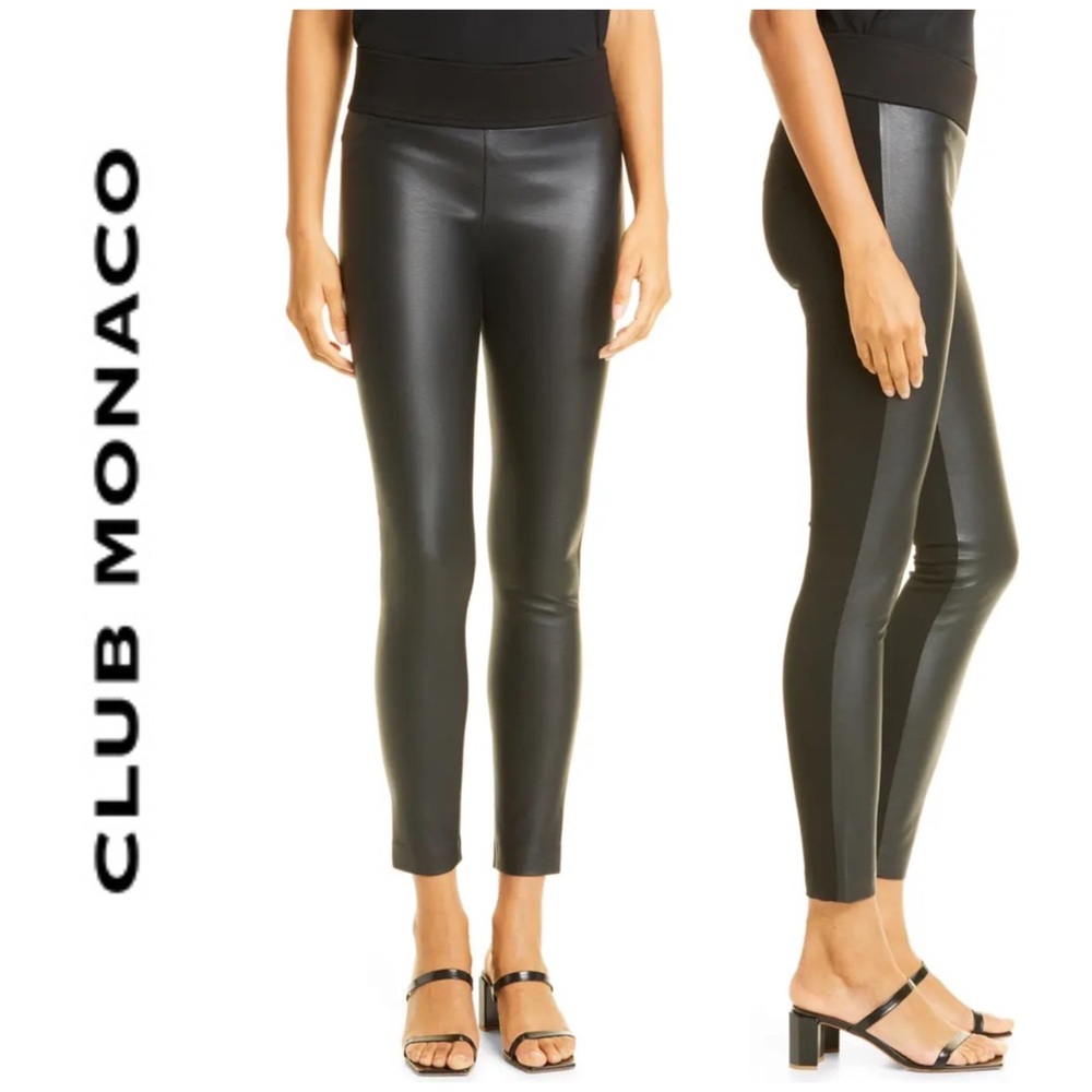 lub Monaco Faux Leather Leggings, 0